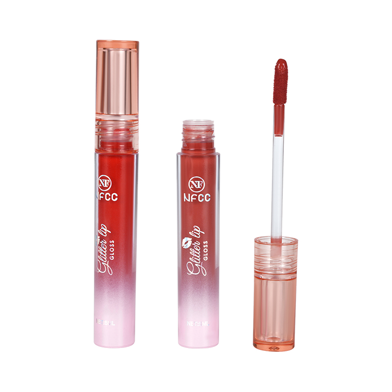 Brilho labial fosco de seda