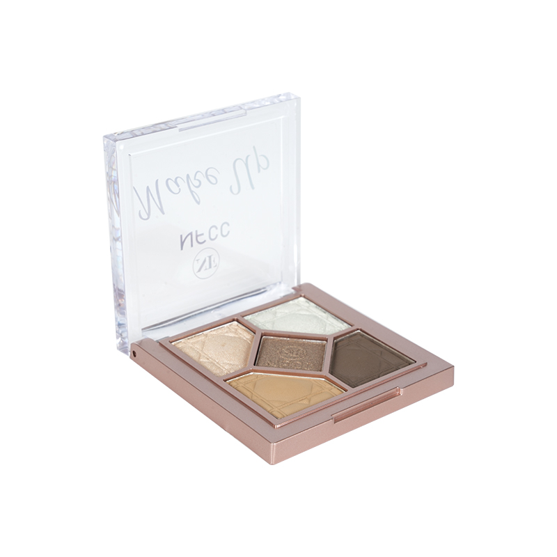 Paleta de sombra de 5 cores