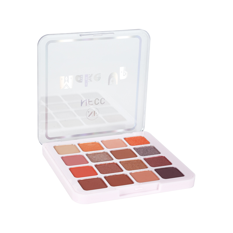 Paleta de sombra fosco e brilho de 16 cores