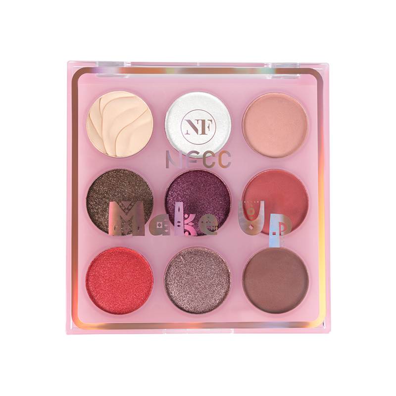 9 colorir paleta de sombras orgânicas