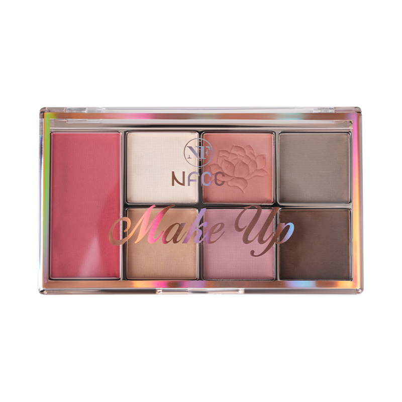 7 colorir paleta de sombras fumantes