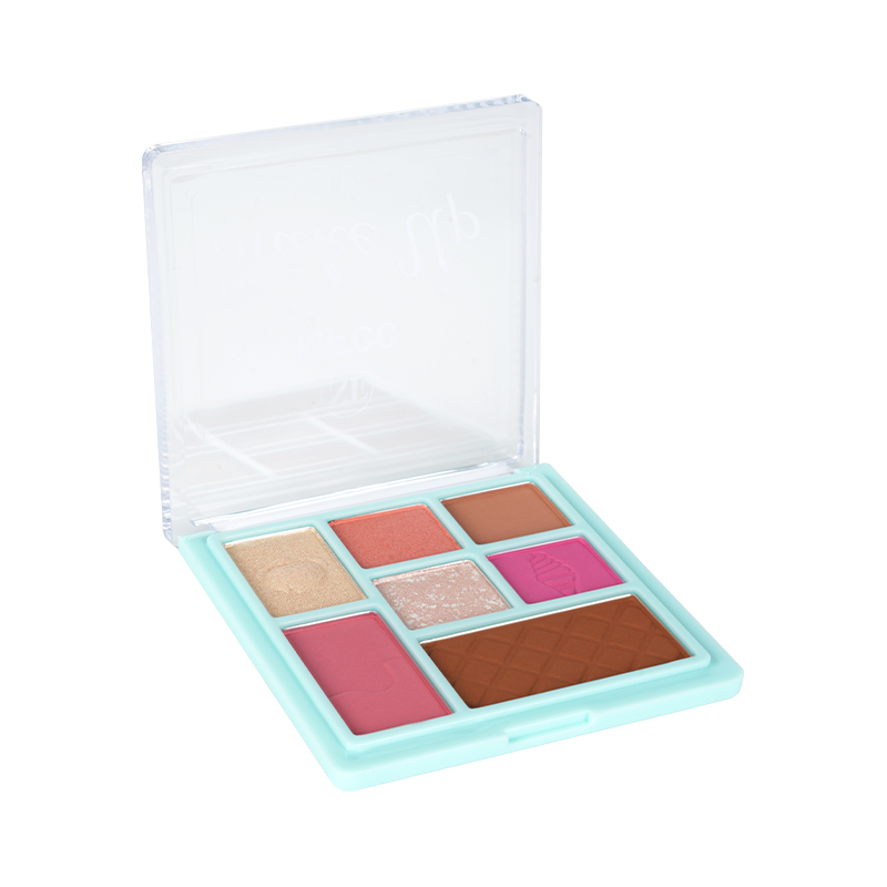 Paleta de sombra orgânica de 7 sombra e sombra orgânica
