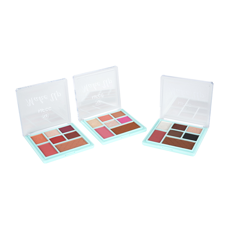 Paleta de sombra orgânica de 7 sombra e sombra orgânica