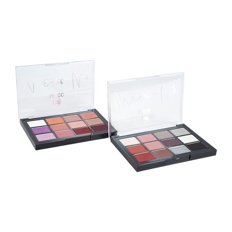 12 cor quente fosca e paleta de sombras