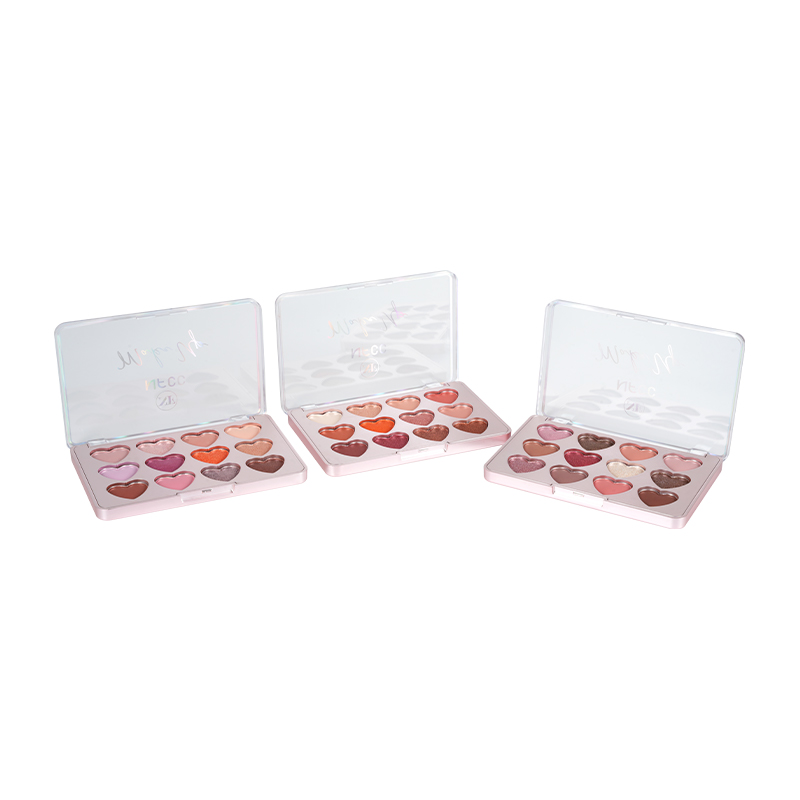 12 cor quente paleta de sombras naturais