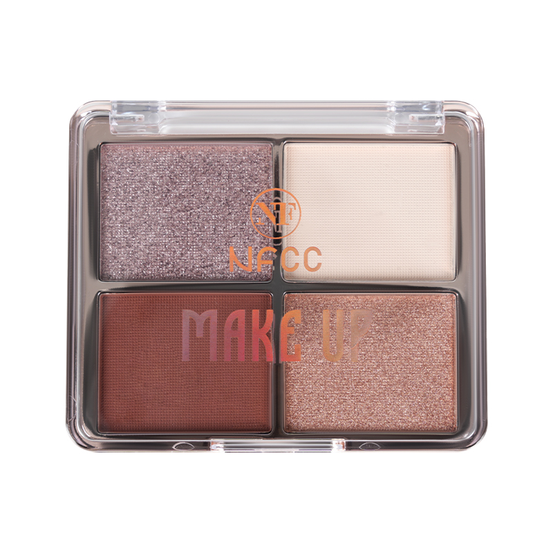 Paleta de sombra de maquiagem à prova d'água