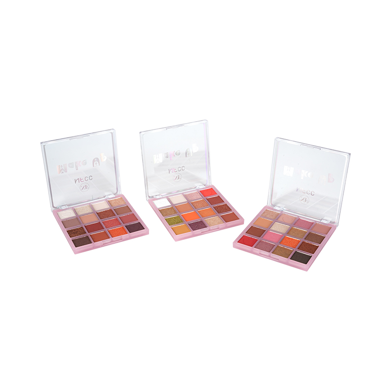 Paleta de sombra de brilho nude de 16 cores
