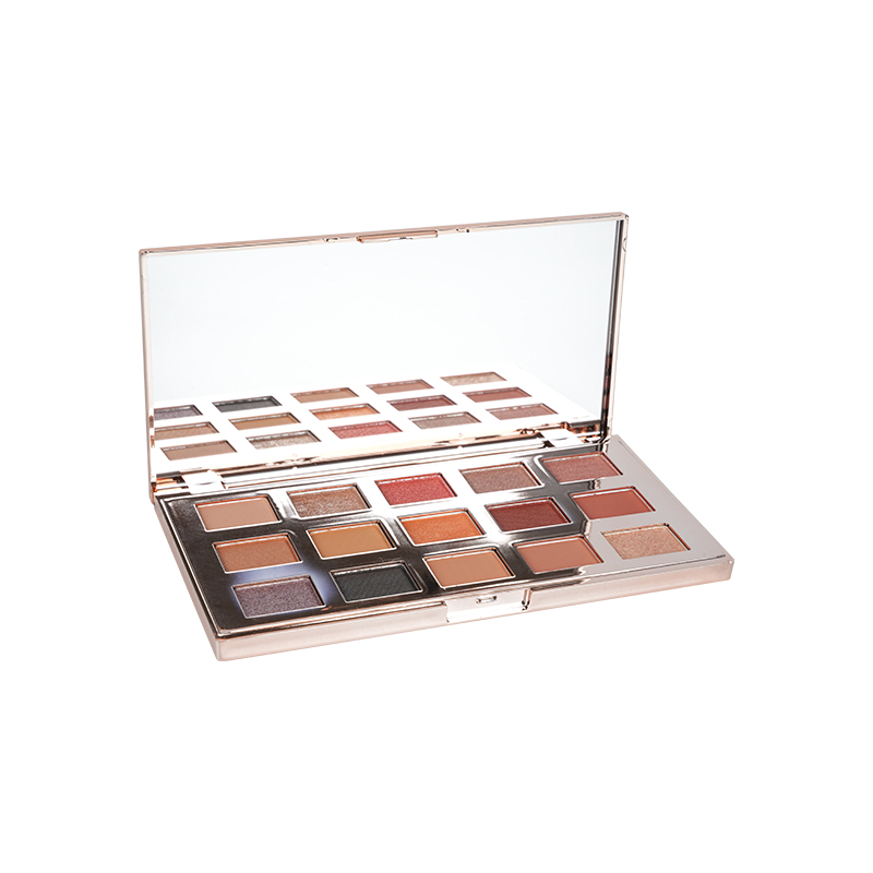 Paleta de sombras de acabamento luxo