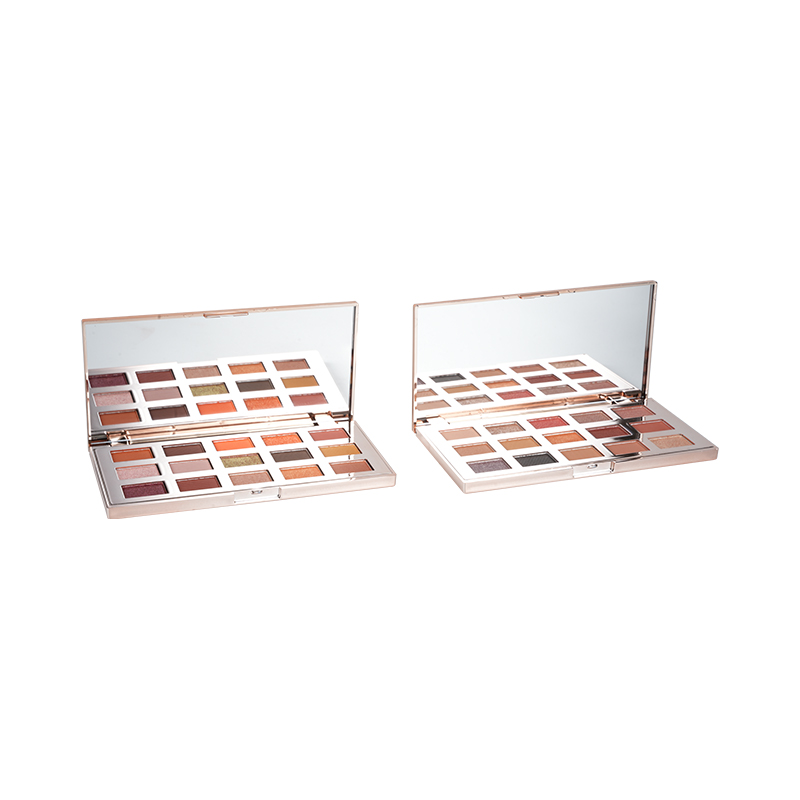 Paleta de sombras de acabamento luxo
