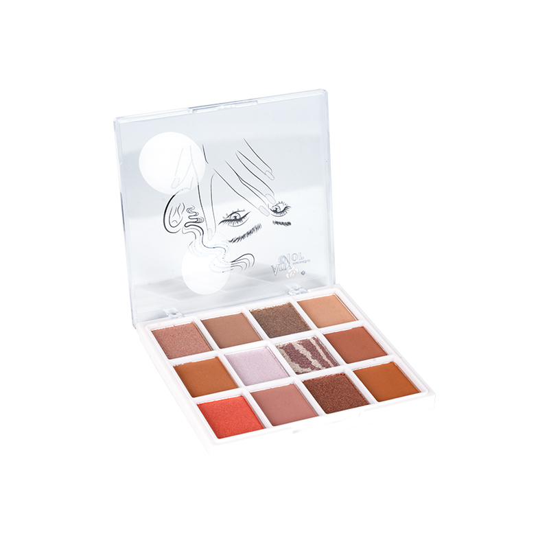 12 colorir paleta de sombras nuas