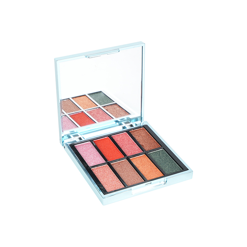 8 Paleta de sombra pigmentada de 8 colorido