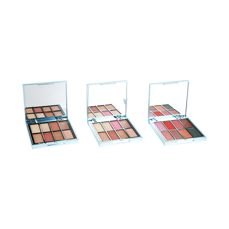 8 Paleta de sombra pigmentada de 8 colorido