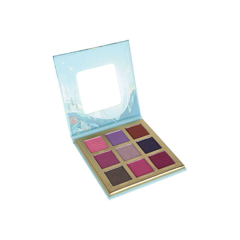 9 colorido paleta de sombra impermeável à prova d'água