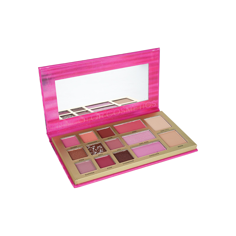Paleta de sombra de coleção de cores essencial