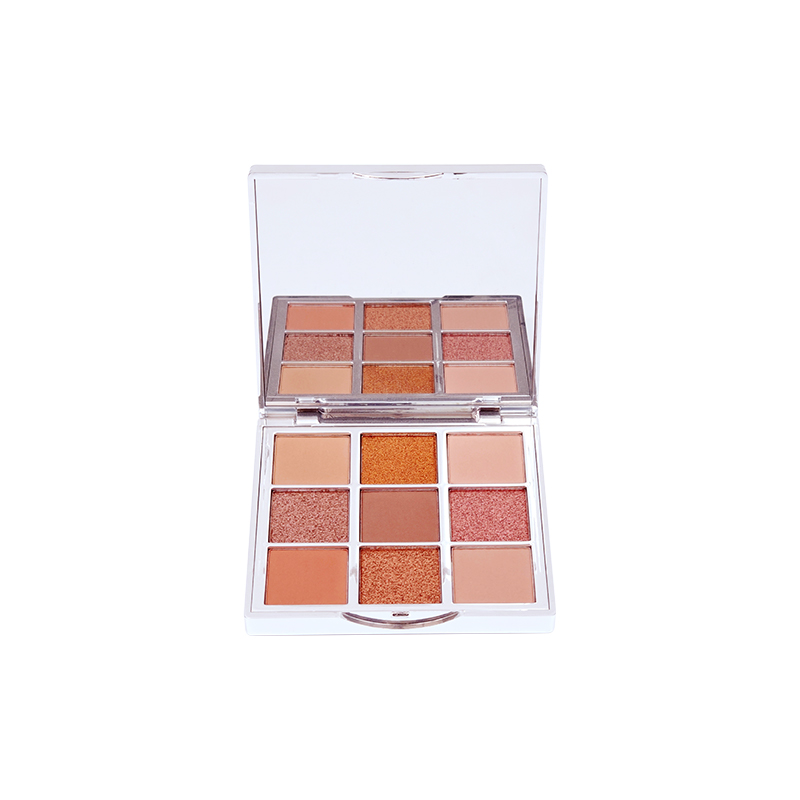Paleta de sombras clássica e prática de 9 cores