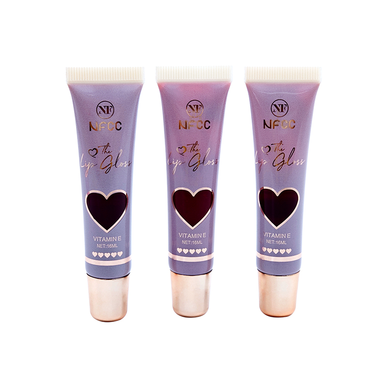 Brilho labial multicolorido removível