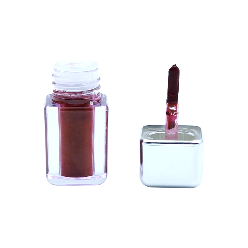 Brilho labial pequeno quadrado fosco